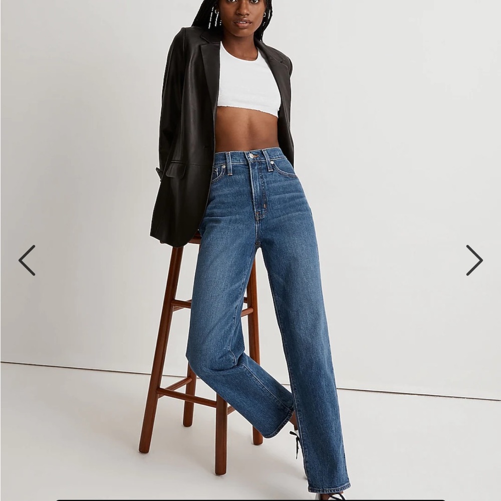 Madewell perfect vintage jeans size 29 dark denim
